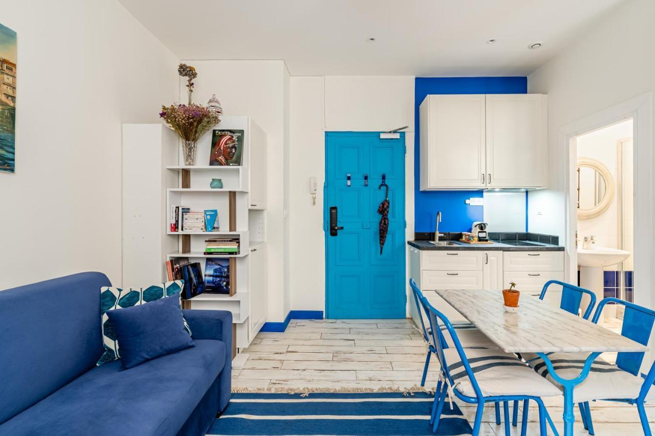 Studio Bleu 29M2, 120M Vieux-Port , Clim ,Wifi, Acces Autonome Avec Code Marseille Kültér fotó