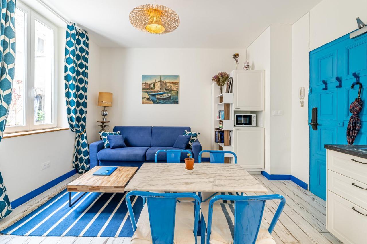 Studio Bleu 29M2, 120M Vieux-Port , Clim ,Wifi, Acces Autonome Avec Code Marseille Kültér fotó